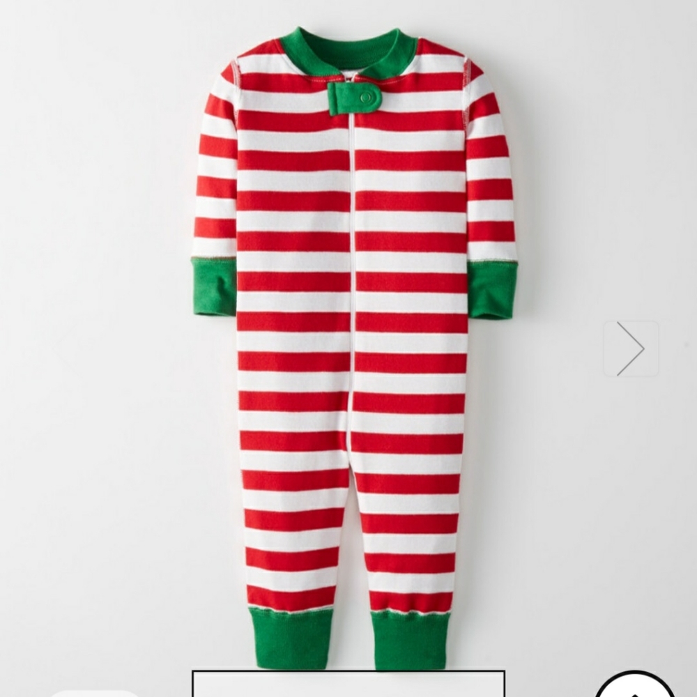Hanna Andersson Bold Stripe Zip Sleeeper